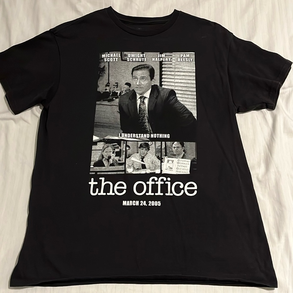 The Office T Shirt, Michael Scott, Dwight Schrute, Jim Halpert, Pam Beesly